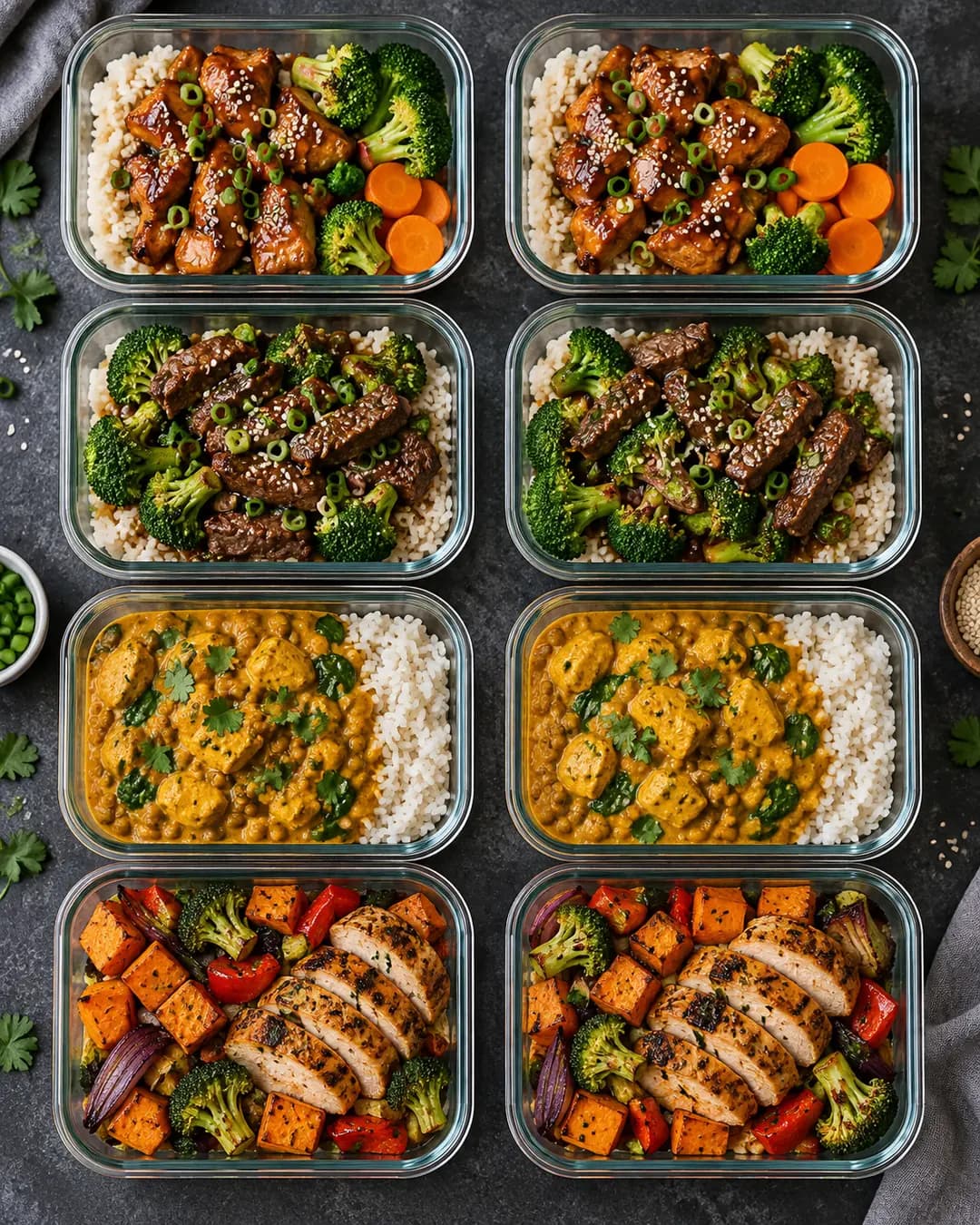 Cover photo of Meal Prep Sunday, a cookbook in Gymbers.