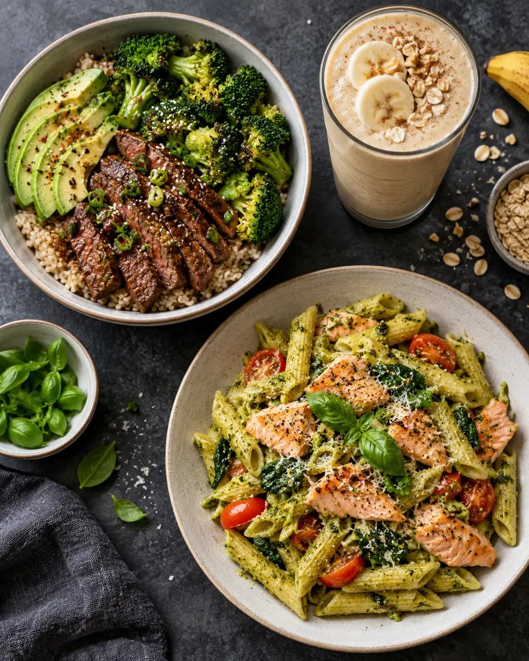 Cover photo of Clean Bulk, a cookbook in Gymbers.